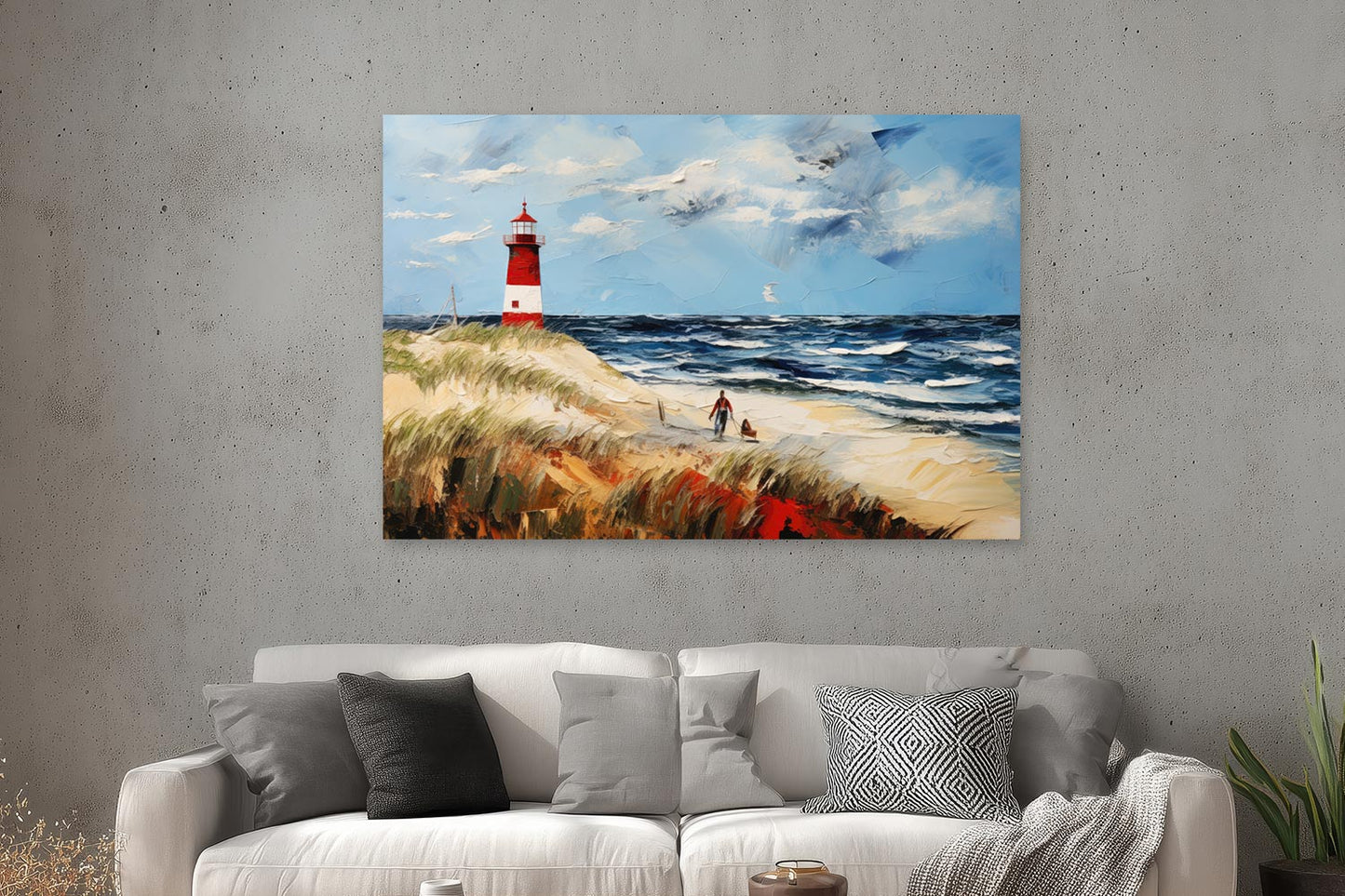 Leuchtturm am Meer