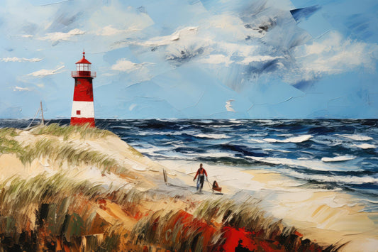 Leuchtturm am Meer