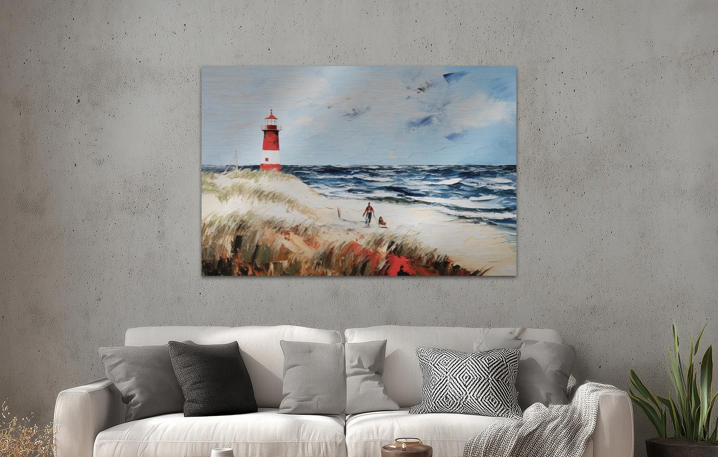 Leuchtturm am Meer