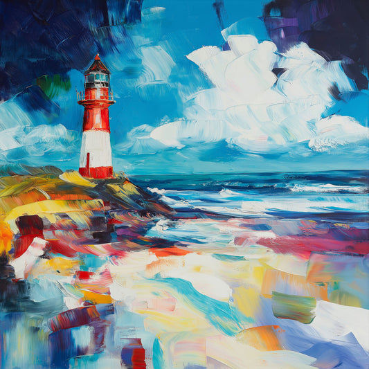 Leuchtturm am Meer