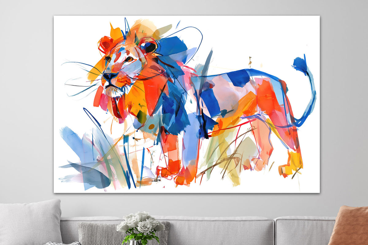 Löwenillustration