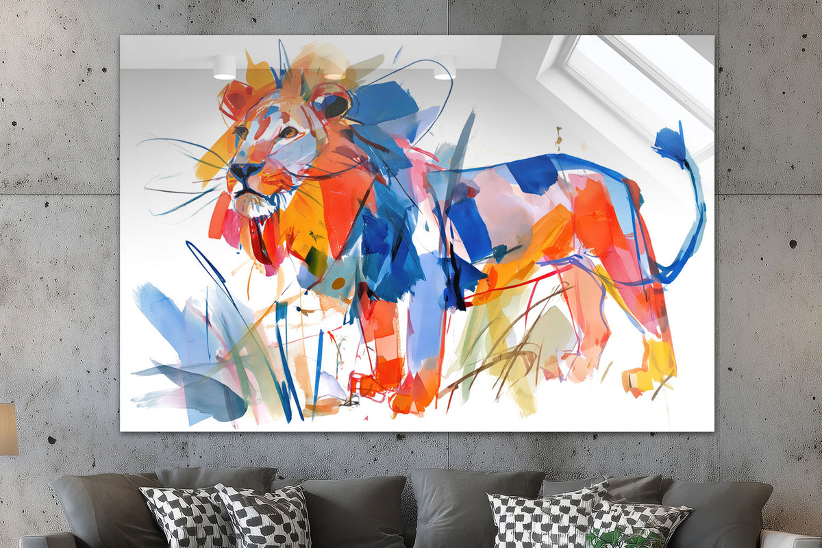 Löwenillustration