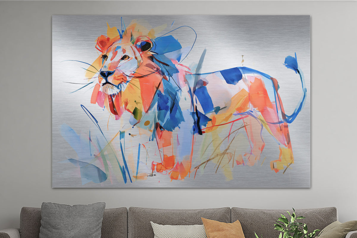 Löwenillustration