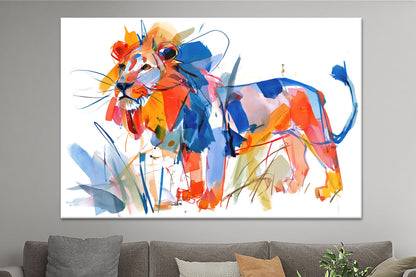 Löwenillustration