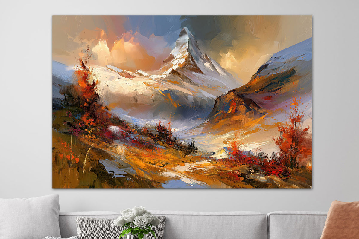 Matterhorn im Abendlicht
