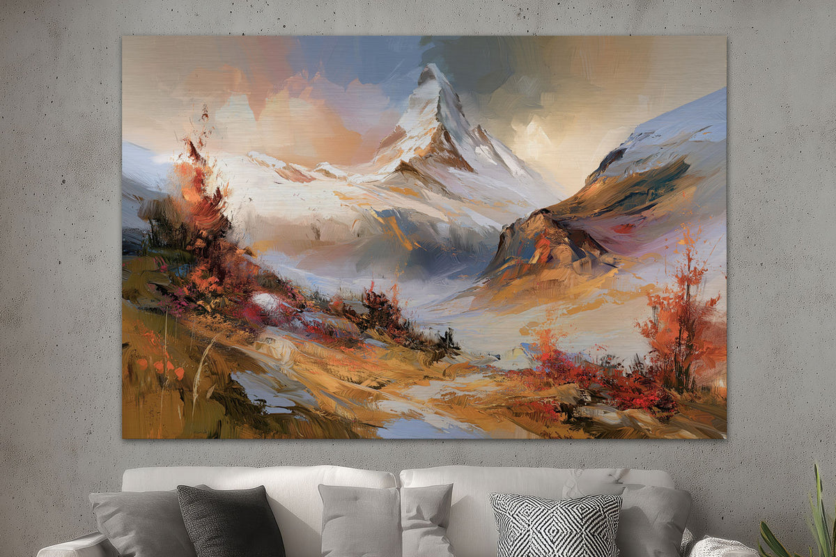 Matterhorn im Abendlicht