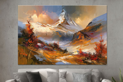 Matterhorn im Abendlicht