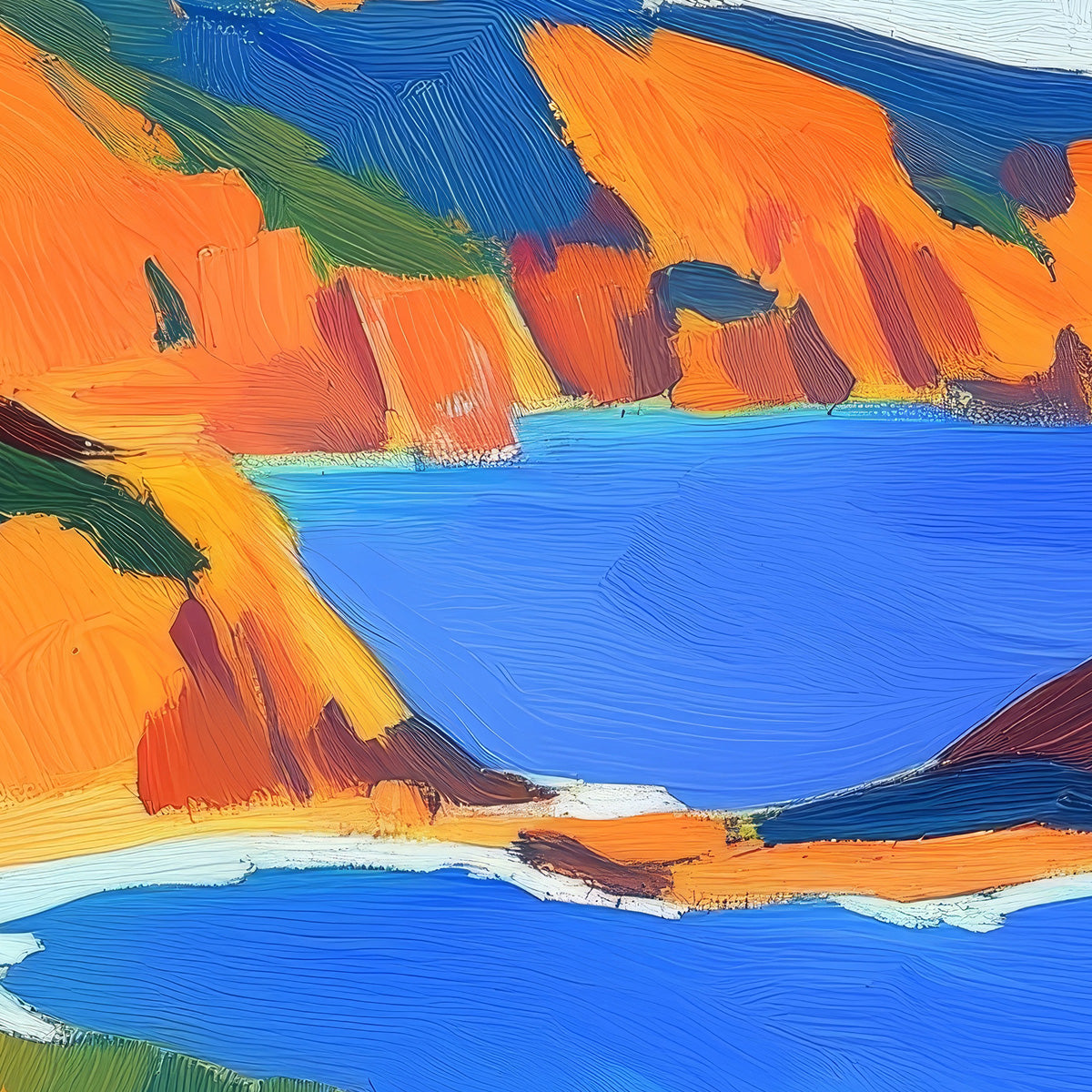 Mediterrane Landschaft