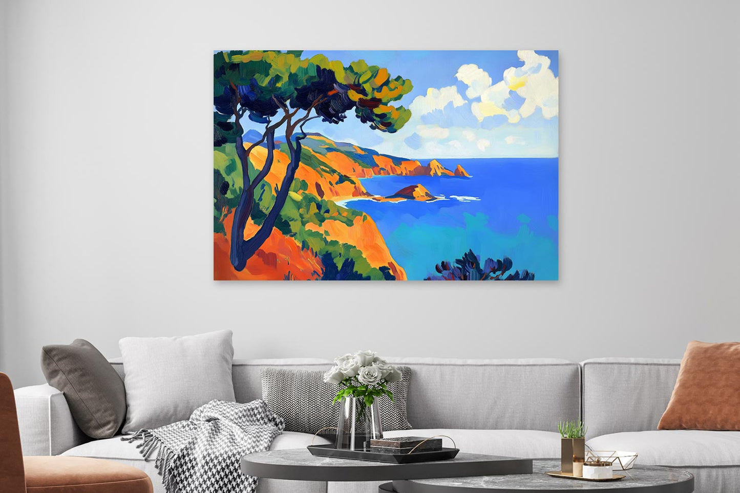 Mediterrane Landschaft