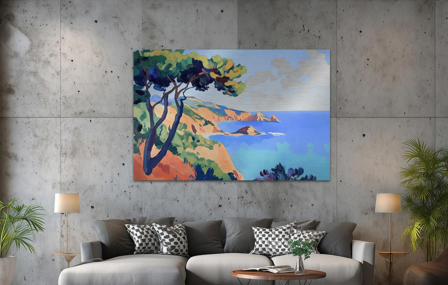 Mediterrane Landschaft