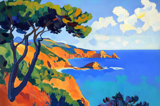 Mediterrane Landschaft