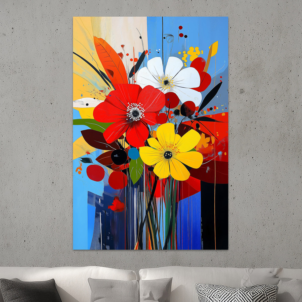 Bunter Blumenstrauß