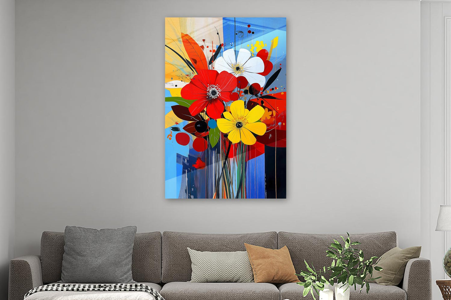 Bunter Blumenstrauß