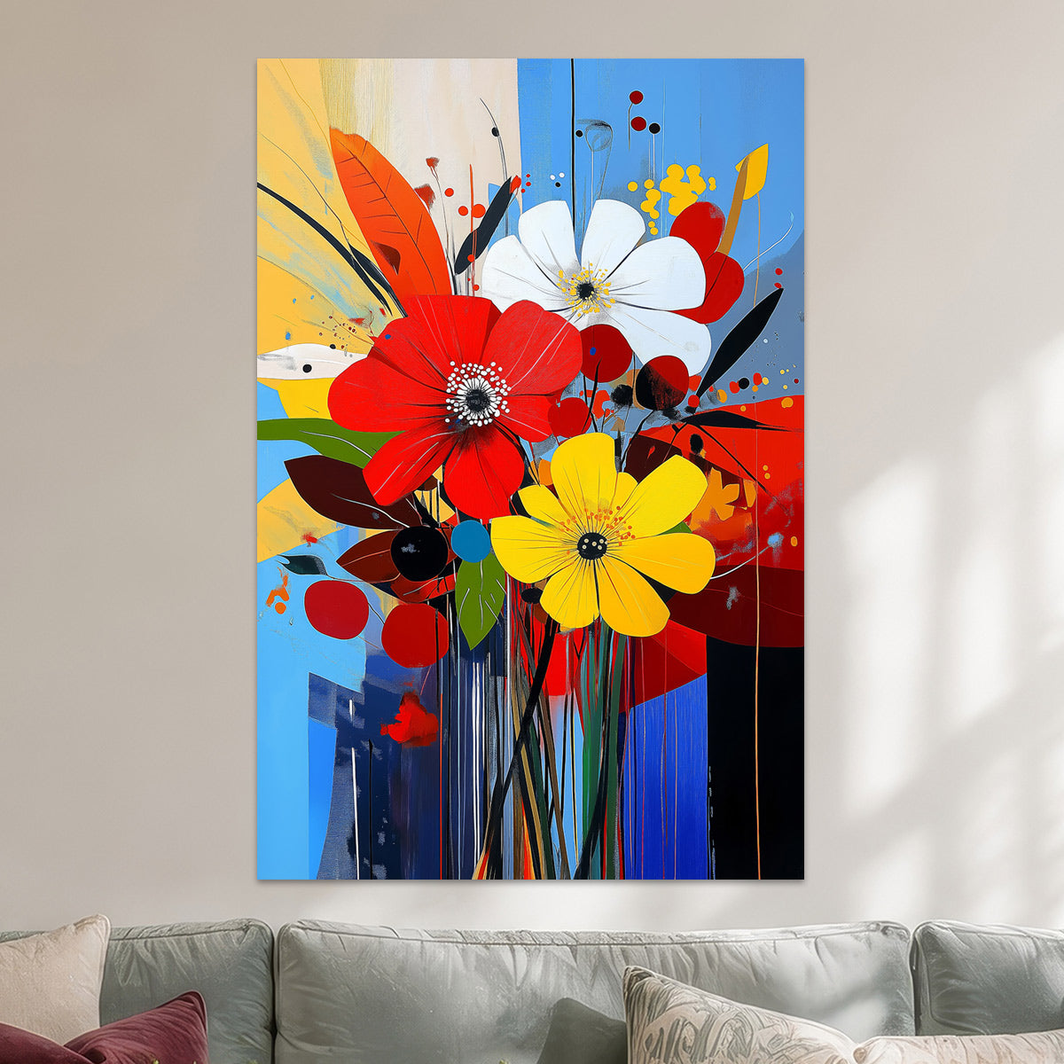 Bunter Blumenstrauß