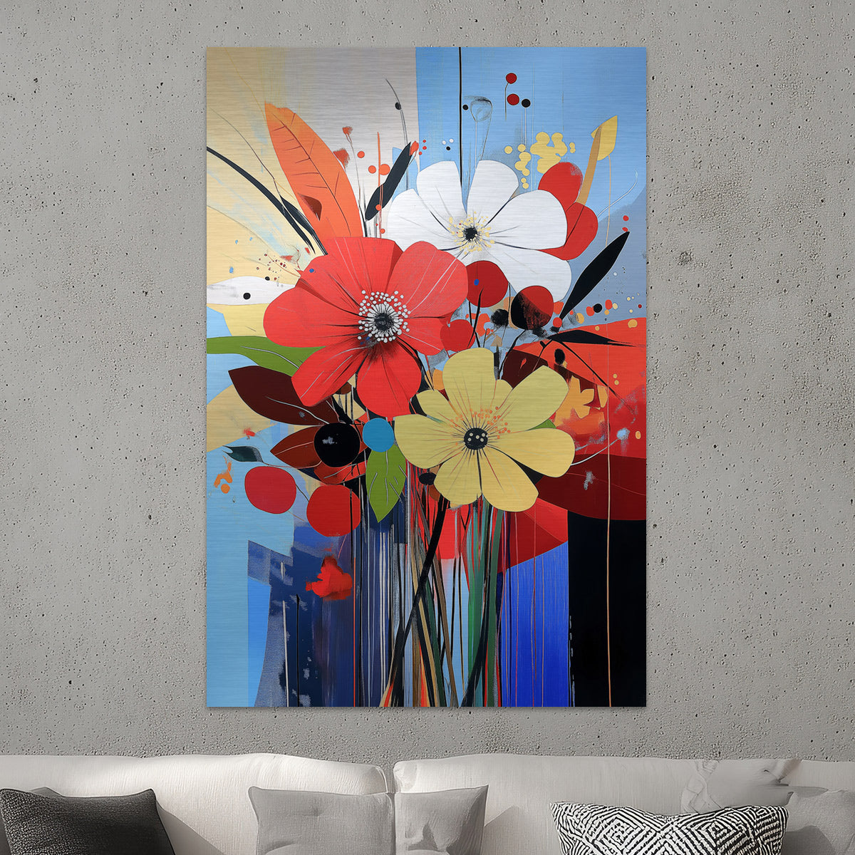 Bunter Blumenstrauß
