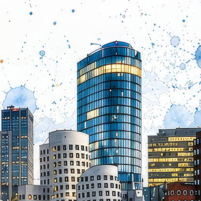 Düsseldorf Skyline