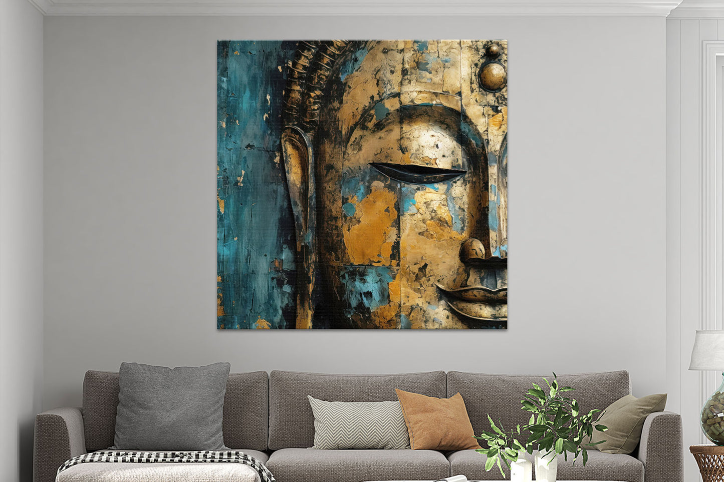 Goldener Buddha