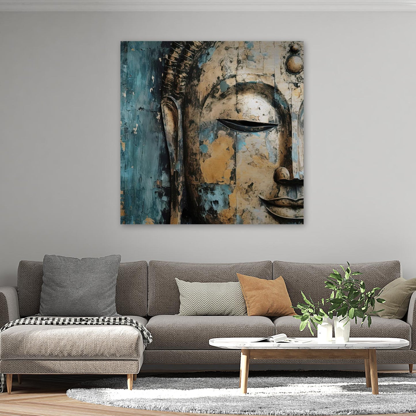 Goldener Buddha