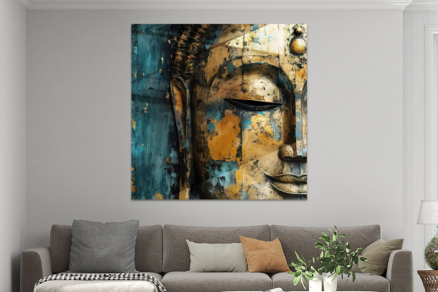 Goldener Buddha