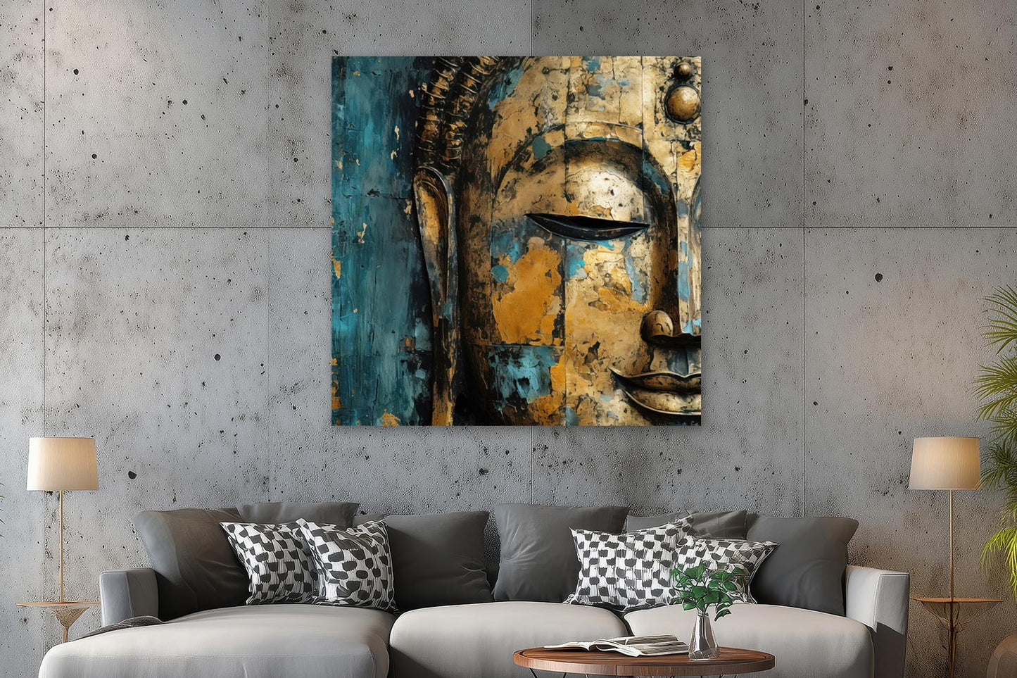 Goldener Buddha