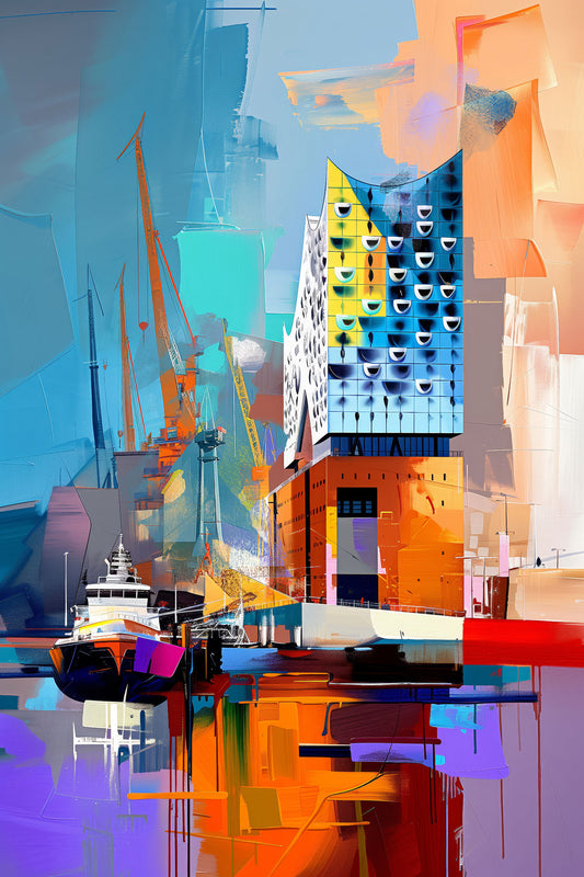 Hamburg abstrakt