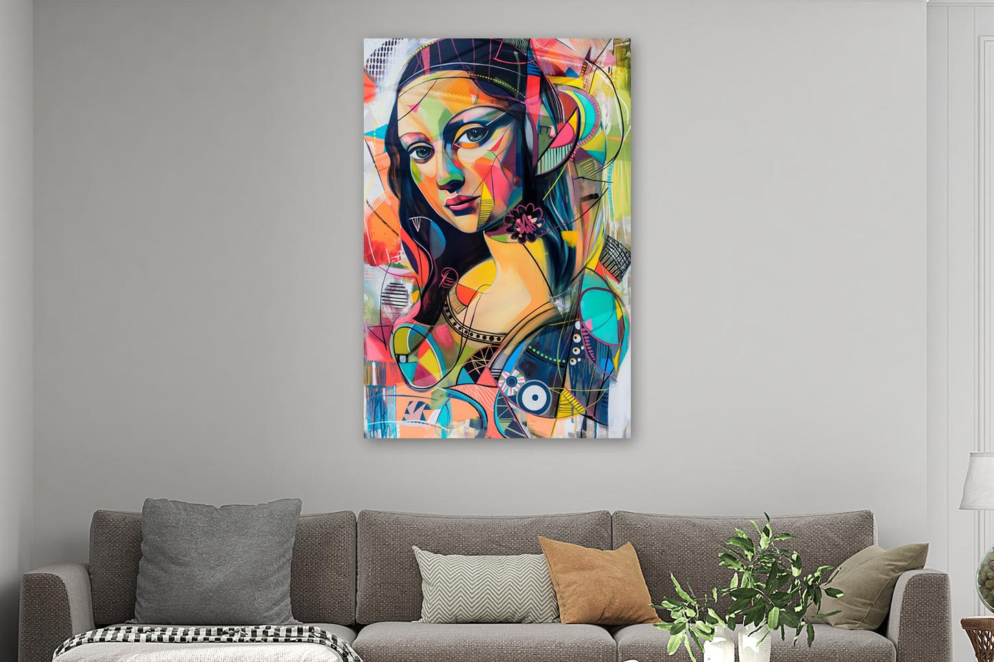 Mona Lisa Pop Art