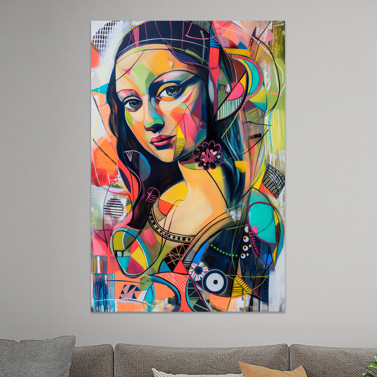 Mona Lisa Pop Art