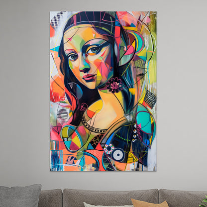 Mona Lisa Pop Art