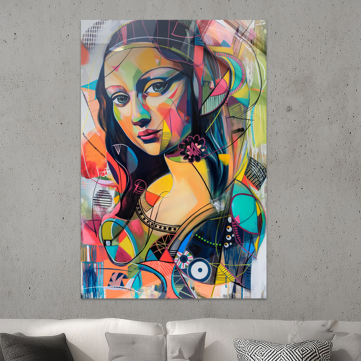Mona Lisa Pop Art