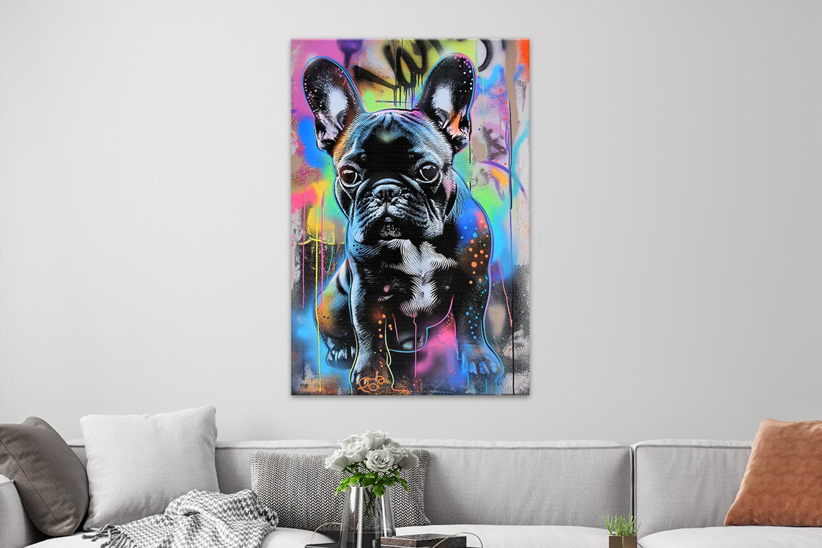 Neon Pop Art Frechie