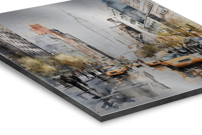 Manhattan im Aquarellstil