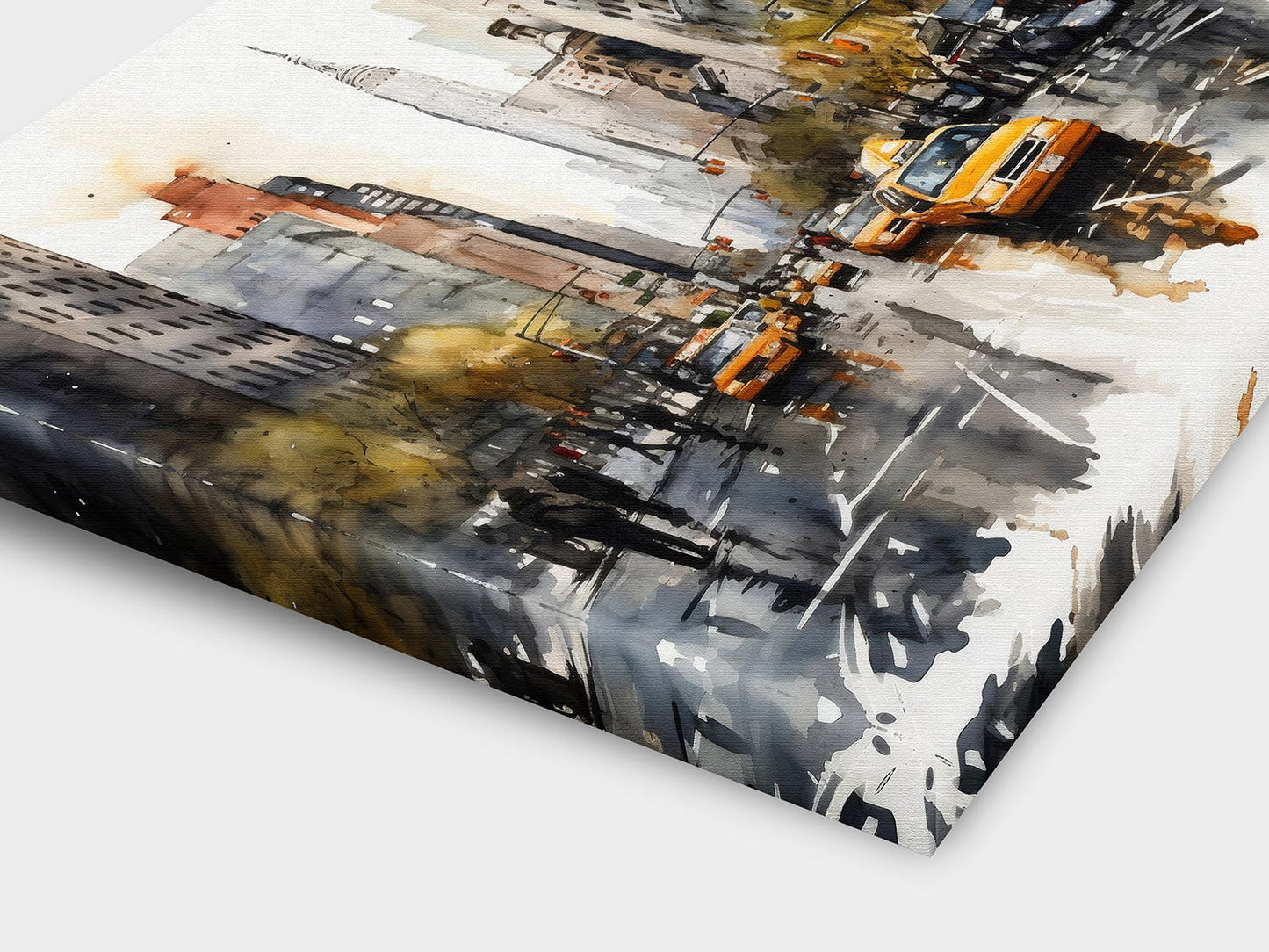 Manhattan im Aquarellstil