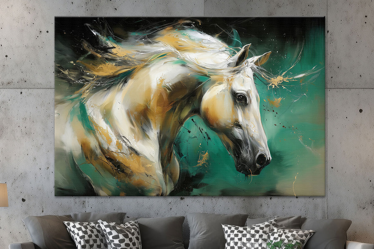 Pferd im Wind