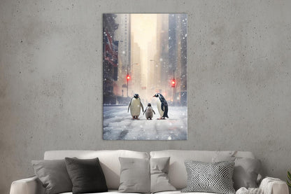 Pinguine in New York
