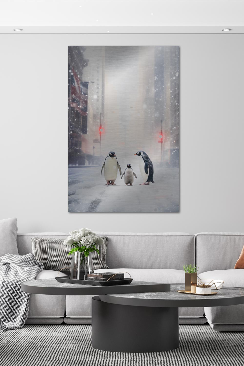 Pinguine in New York