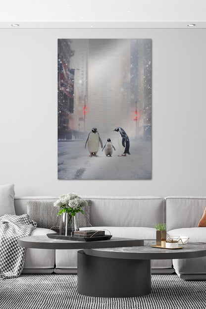 Pinguine in New York