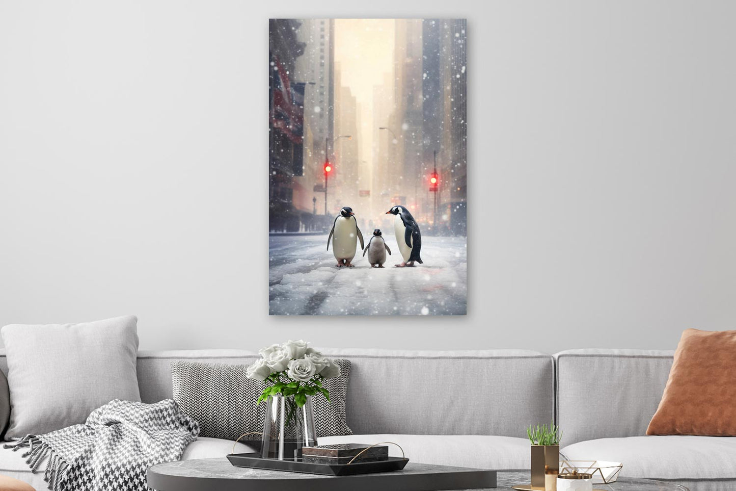 Pinguine in New York