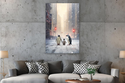 Pinguine in New York