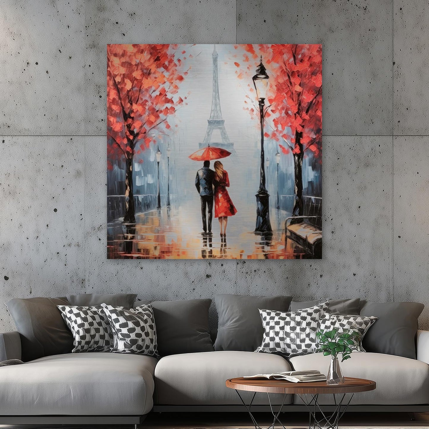 Romantischer Spaziergang in Paris