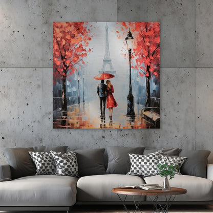 Romantischer Spaziergang in Paris