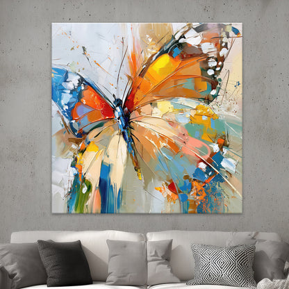 Bunter Schmetterling