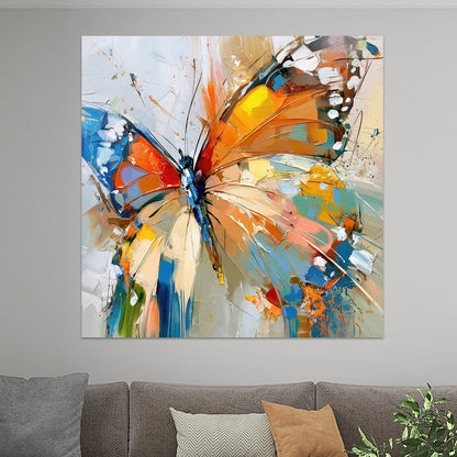 Bunter Schmetterling