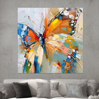 Bunter Schmetterling