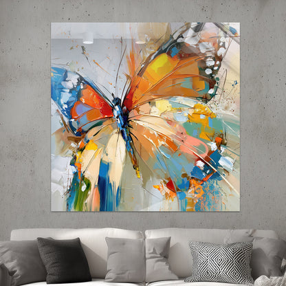 Bunter Schmetterling