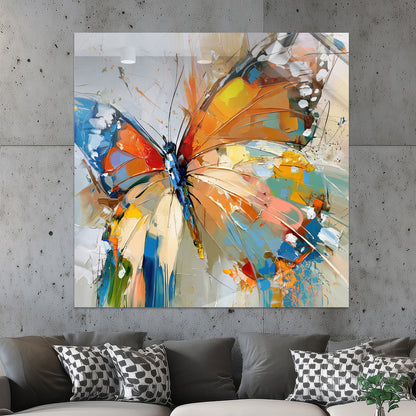 Bunter Schmetterling