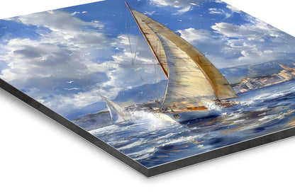 Segeln auf dem Mittelmeer