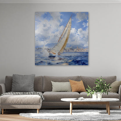 Segeln auf dem Mittelmeer