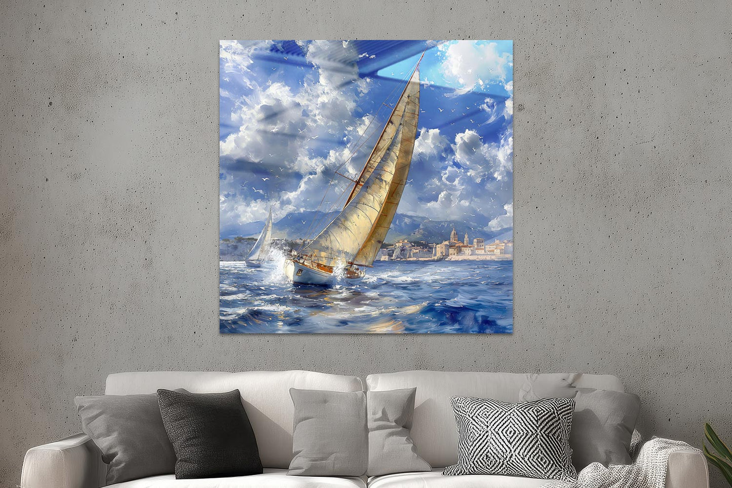 Segeln auf dem Mittelmeer