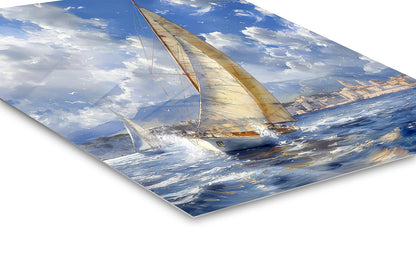 Segeln auf dem Mittelmeer