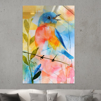 Fröhlicher Singvogel
